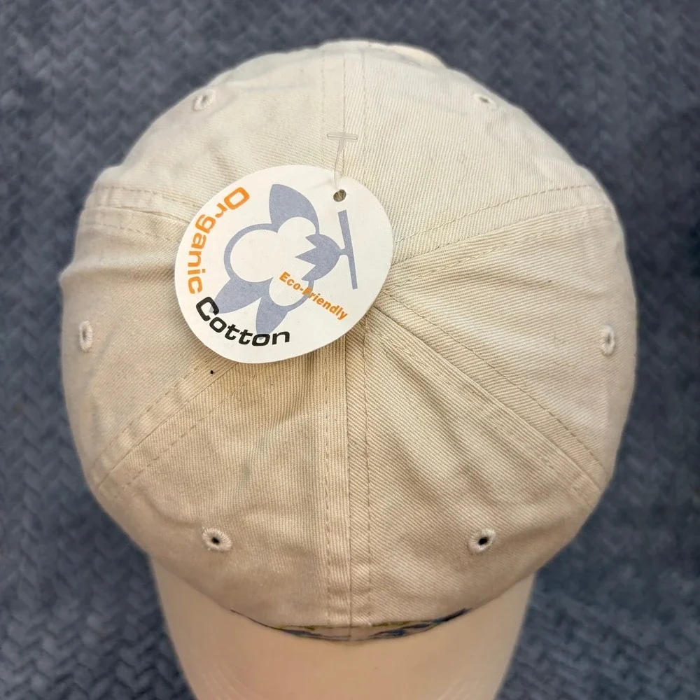 Toms of Maine Organic Cotton Baseball Hat Cream Beige One North America Cactus